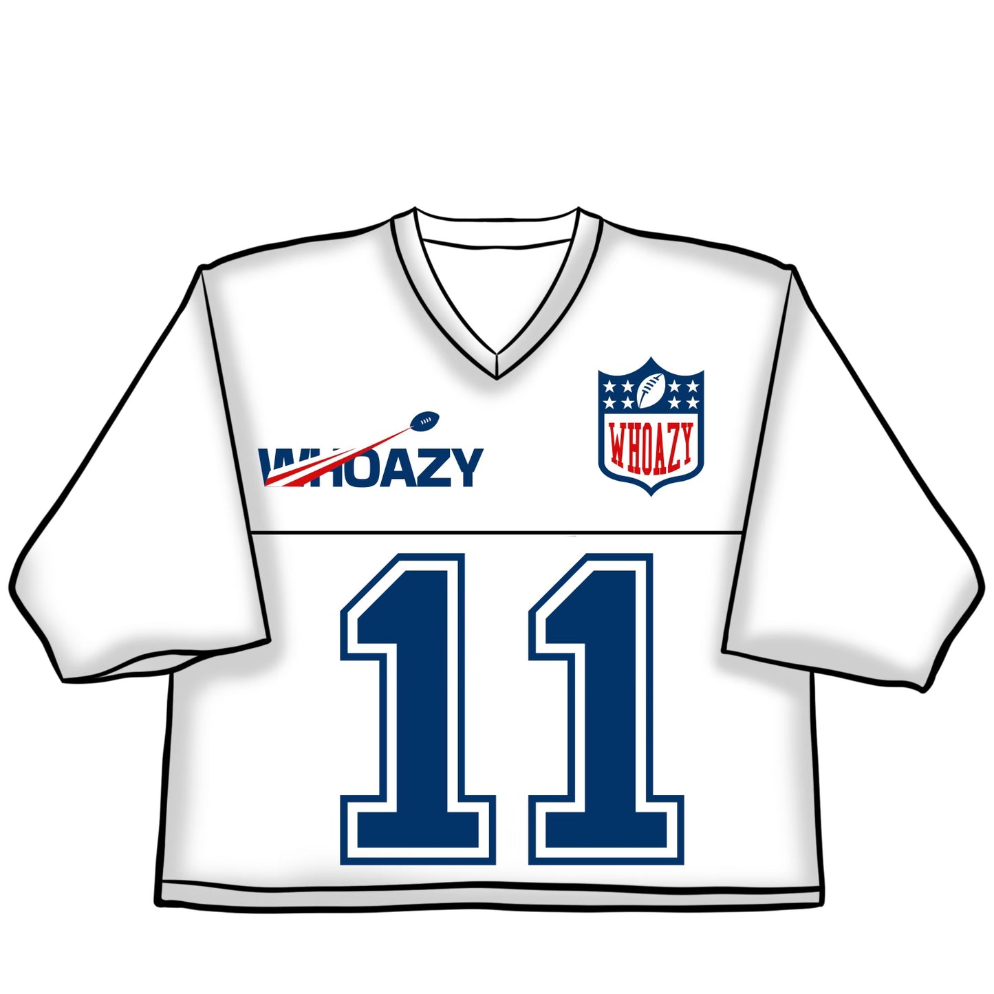 Whoazy Jersey White